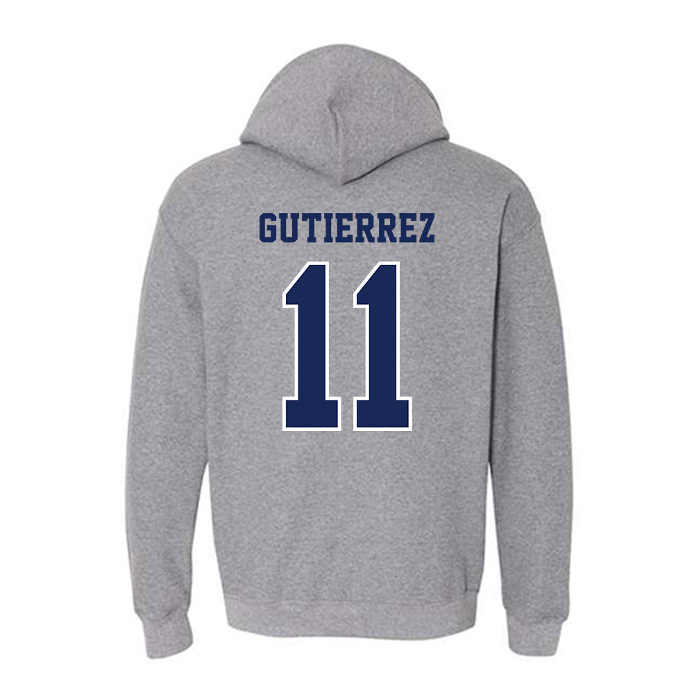 San Diego - NCAA Baseball : Diego Gutierrez - Hooded Sweatshirt-1