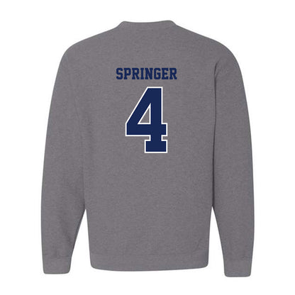 San Diego - NCAA Baseball : Gabe Springer - Crewneck Sweatshirt-1