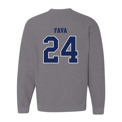 San Diego - NCAA Men's Soccer : Luca Fava - Crewneck Sweatshirt-1