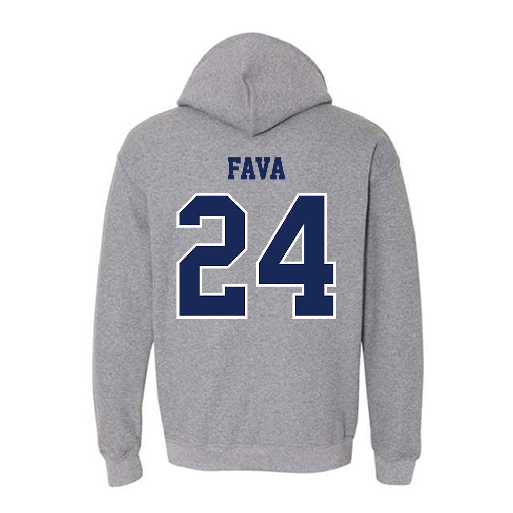 San Diego - NCAA Men's Soccer : Luca Fava - Hooded Sweatshirt-1