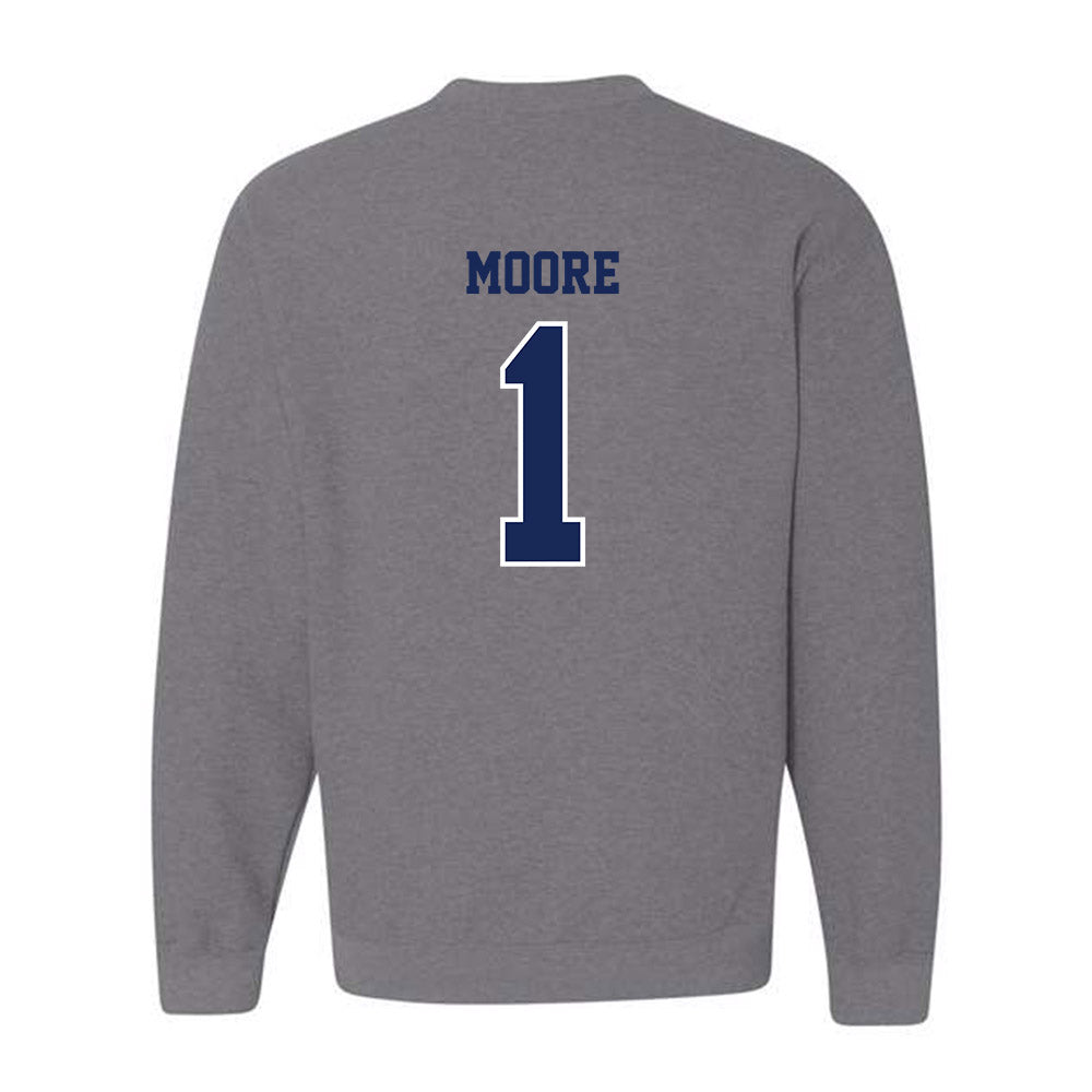 San Diego - NCAA Women's Basketball : Dresha Moore - Crewneck Sweatshirt-1
