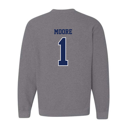 San Diego - NCAA Women's Basketball : Dresha Moore - Crewneck Sweatshirt-1