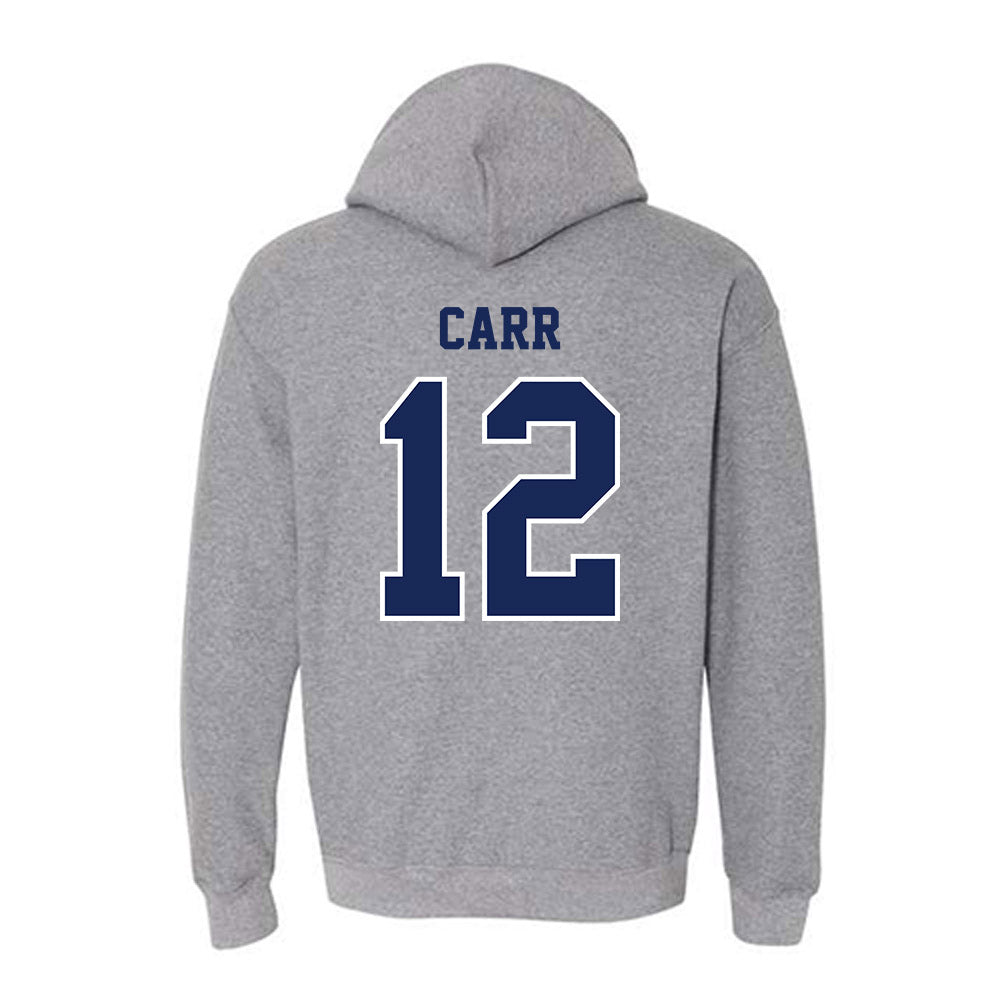 San Diego - NCAA Women's Basketball : Erica Carr - Hooded Sweatshirt-1