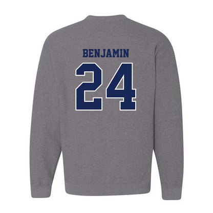 San Diego - NCAA Men's Basketball : Brandon Benjamin - Crewneck Sweatshirt-1