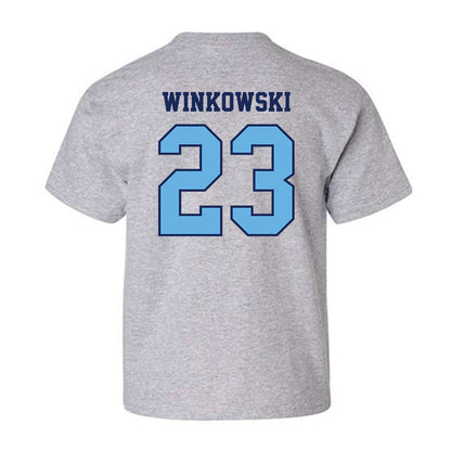 San Diego - NCAA Men's Basketball : Piotr Winkowski - Youth T-Shirt-1