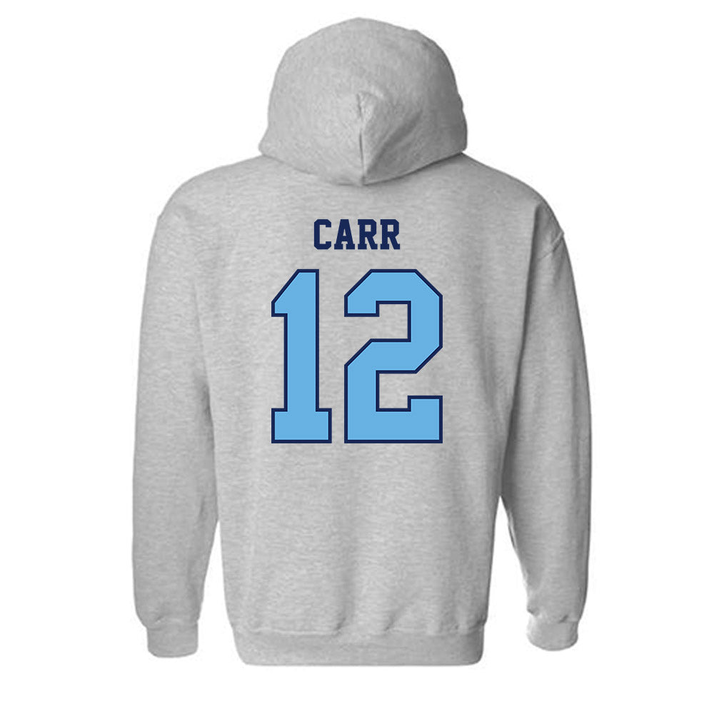 San Diego - NCAA Women's Basketball : Erica Carr - Hooded Sweatshirt-1