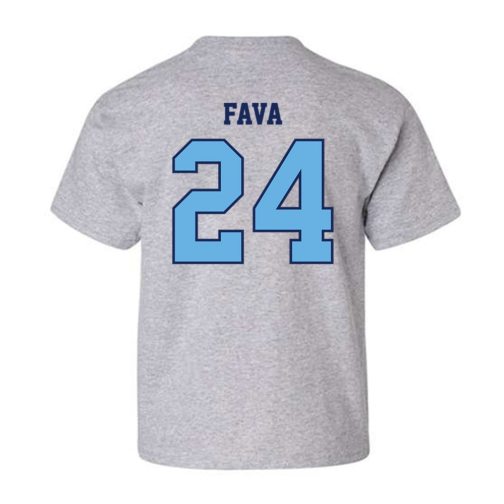San Diego - NCAA Men's Soccer : Luca Fava - Youth T-Shirt-1