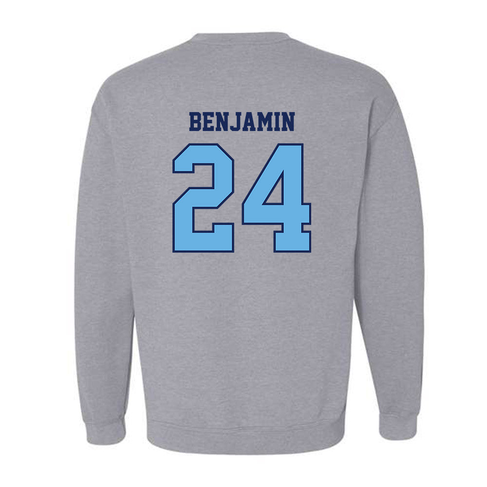 San Diego - NCAA Men's Basketball : Brandon Benjamin - Crewneck Sweatshirt-1