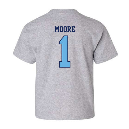 San Diego - NCAA Women's Basketball : Dresha Moore - Youth T-Shirt-1