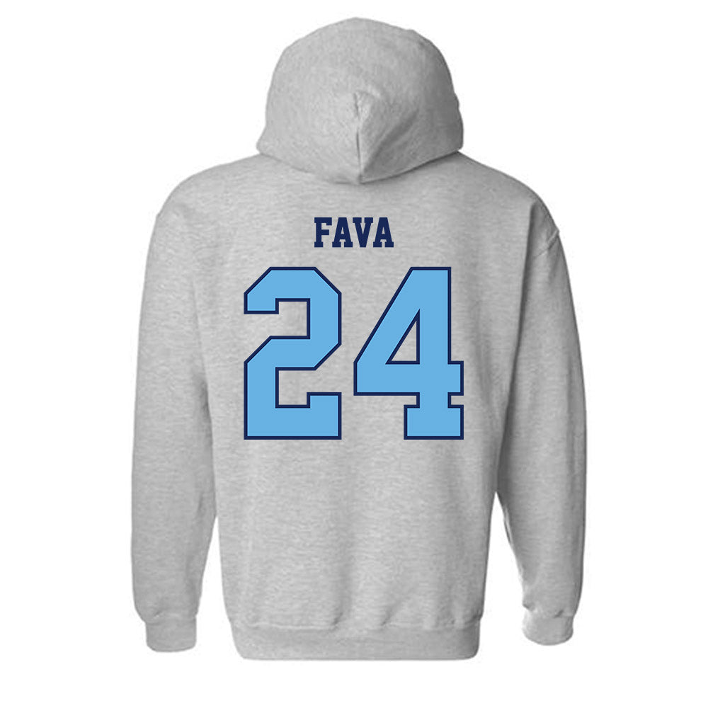 San Diego - NCAA Men's Soccer : Luca Fava - Hooded Sweatshirt-1