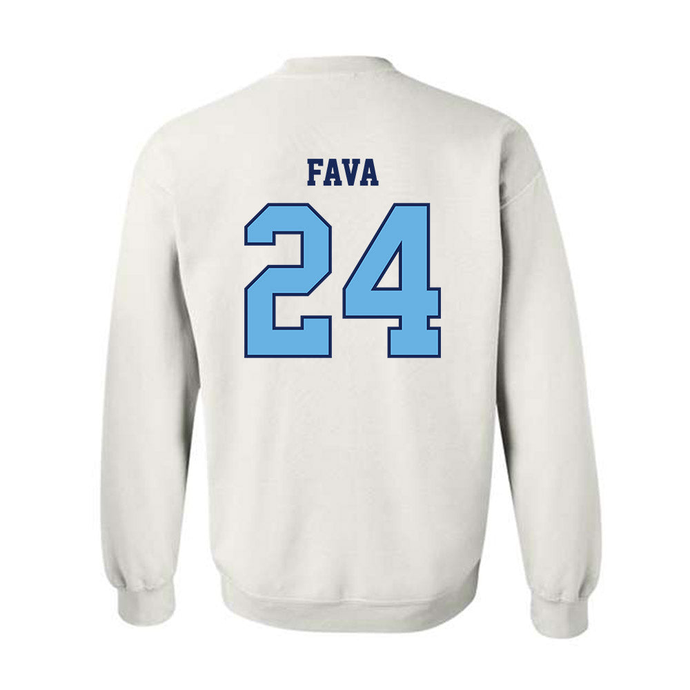 San Diego - NCAA Men's Soccer : Luca Fava - Crewneck Sweatshirt-1