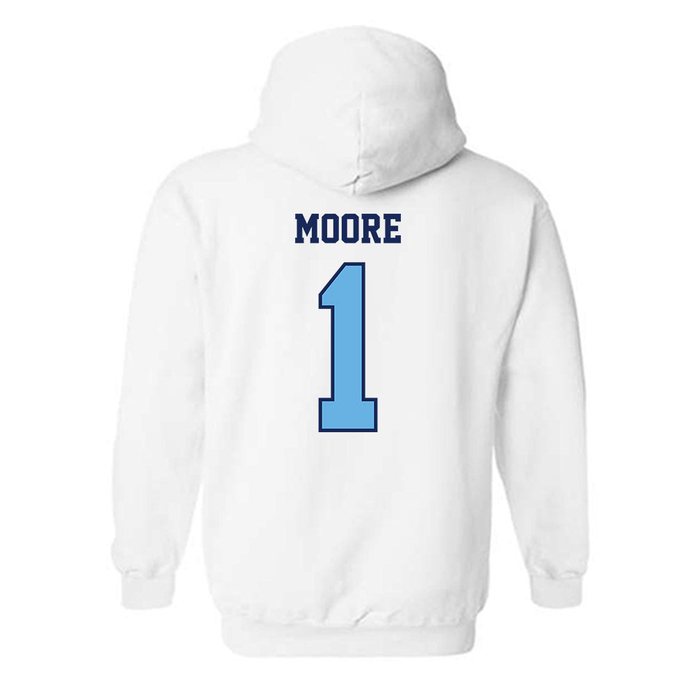 San Diego - NCAA Women's Basketball : Dresha Moore - Hooded Sweatshirt-1