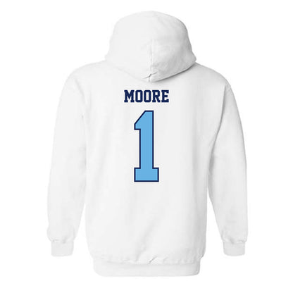 San Diego - NCAA Women's Basketball : Dresha Moore - Hooded Sweatshirt-1