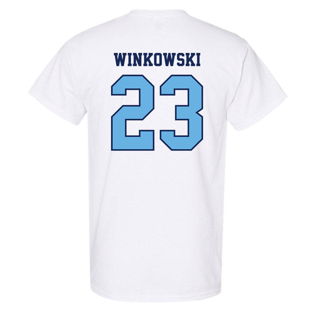 San Diego - NCAA Men's Basketball : Piotr Winkowski - T-Shirt-1