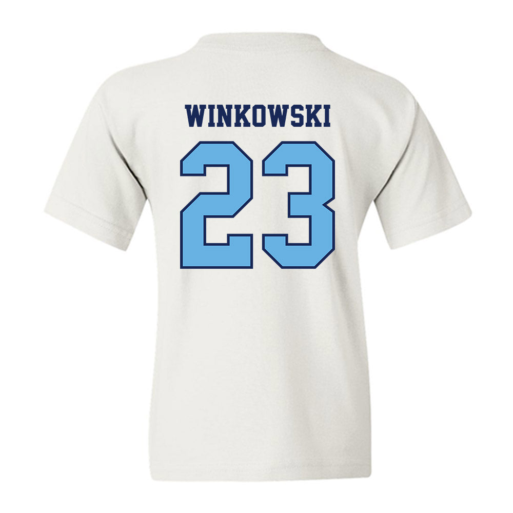 San Diego - NCAA Men's Basketball : Piotr Winkowski - Youth T-Shirt-1