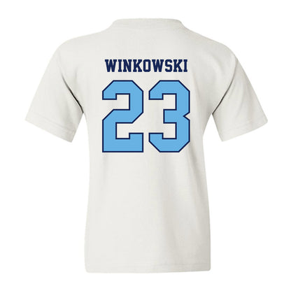 San Diego - NCAA Men's Basketball : Piotr Winkowski - Youth T-Shirt-1