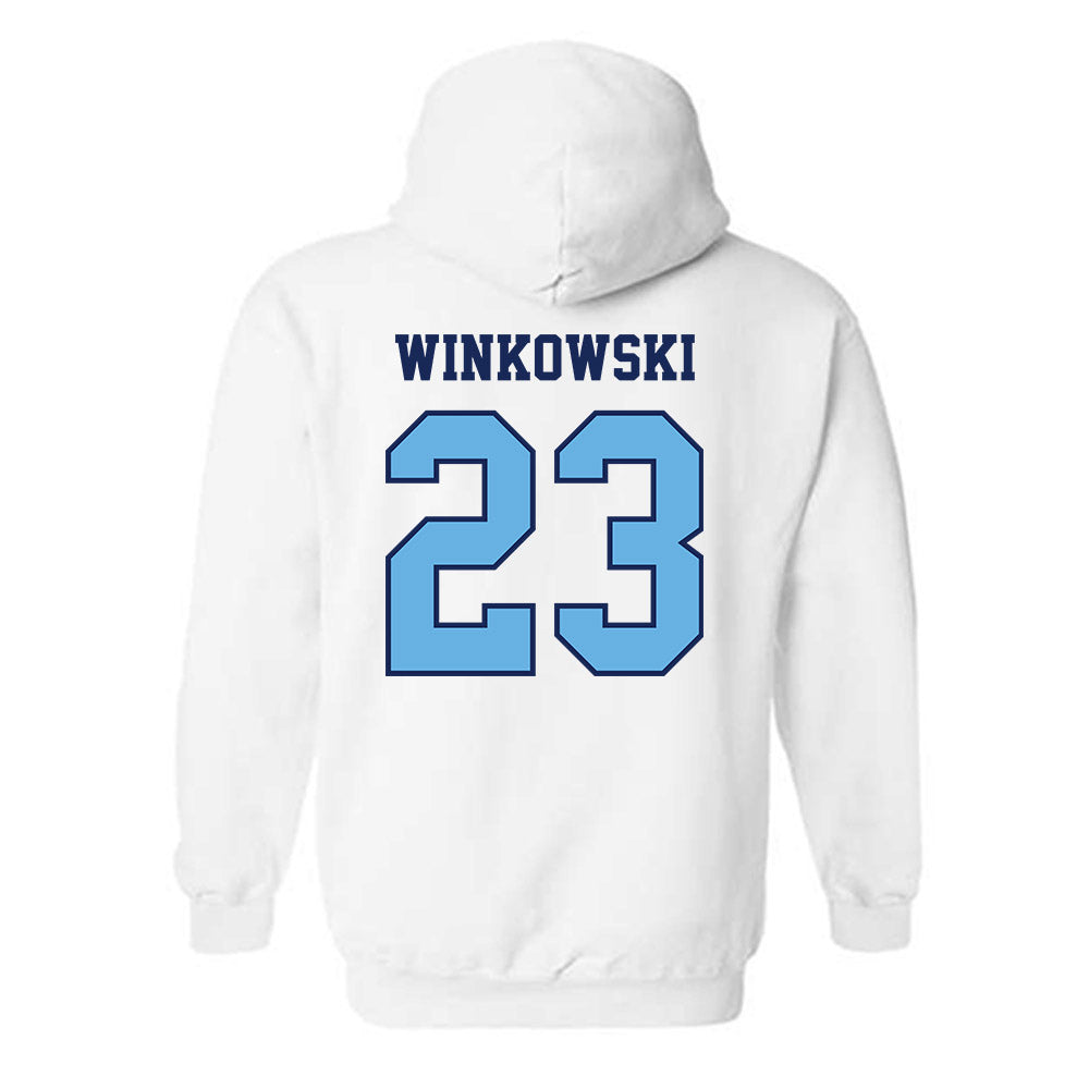 San Diego - NCAA Men's Basketball : Piotr Winkowski - Hooded Sweatshirt-1