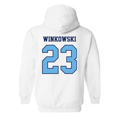 San Diego - NCAA Men's Basketball : Piotr Winkowski - Hooded Sweatshirt-1