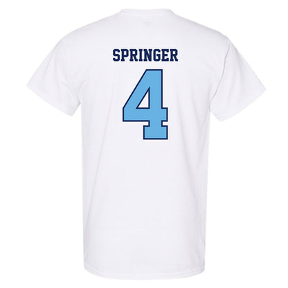 San Diego - NCAA Baseball : Gabe Springer - T-Shirt-1
