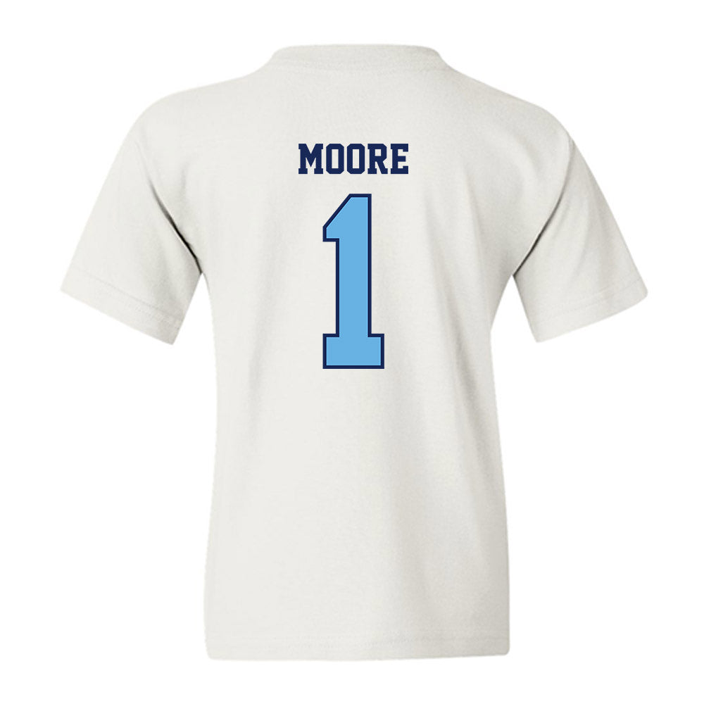 San Diego - NCAA Women's Basketball : Dresha Moore - Youth T-Shirt-1