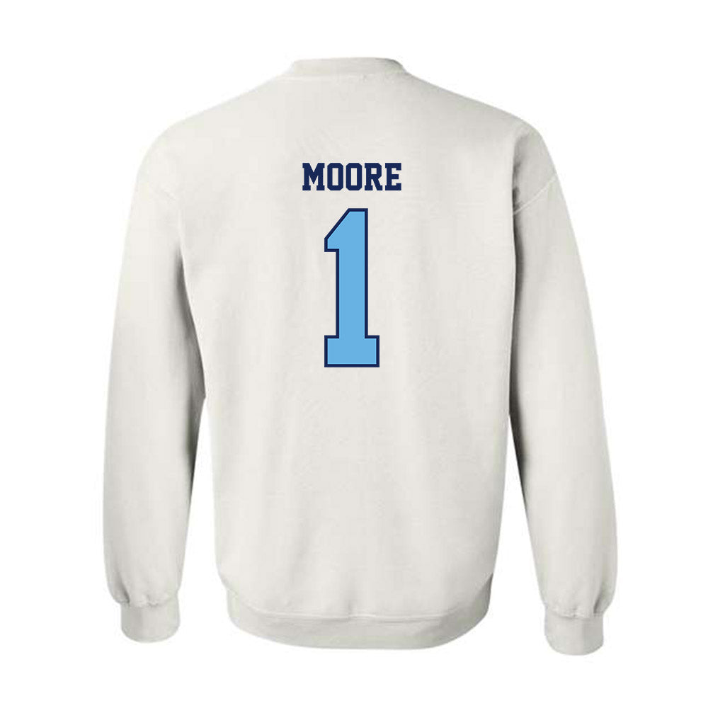 San Diego - NCAA Women's Basketball : Dresha Moore - Crewneck Sweatshirt-1