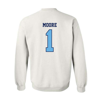 San Diego - NCAA Women's Basketball : Dresha Moore - Crewneck Sweatshirt-1