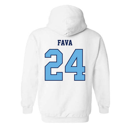 San Diego - NCAA Men's Soccer : Luca Fava - Hooded Sweatshirt-1
