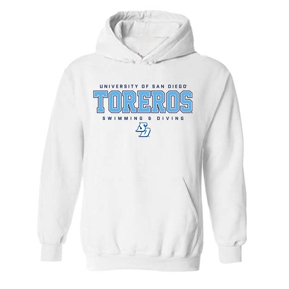 San Diego - NCAA Women's Swimming & Diving : Marlie Cazier - Hooded Sweatshirt-0