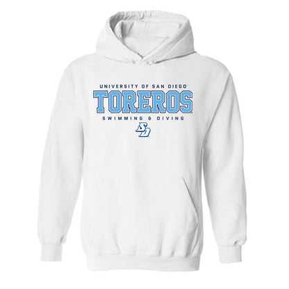 San Diego - NCAA Women's Swimming & Diving : Marlie Cazier - Hooded Sweatshirt-0