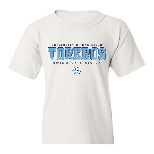 San Diego - NCAA Women's Swimming & Diving : Marlie Cazier - Youth T-Shirt-0