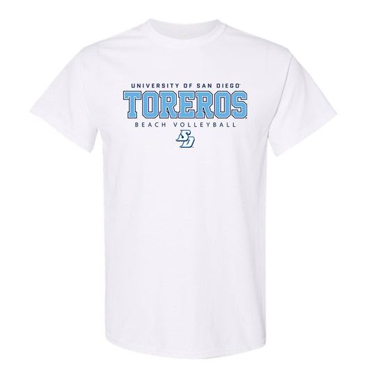 San Diego - NCAA Beach Volleyball : Kendra Duffey - T-Shirt-0