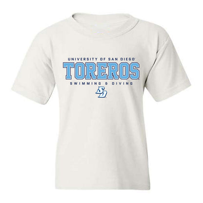 San Diego - NCAA Women's Swimming & Diving : Bethany Garcia - Youth T-Shirt-0