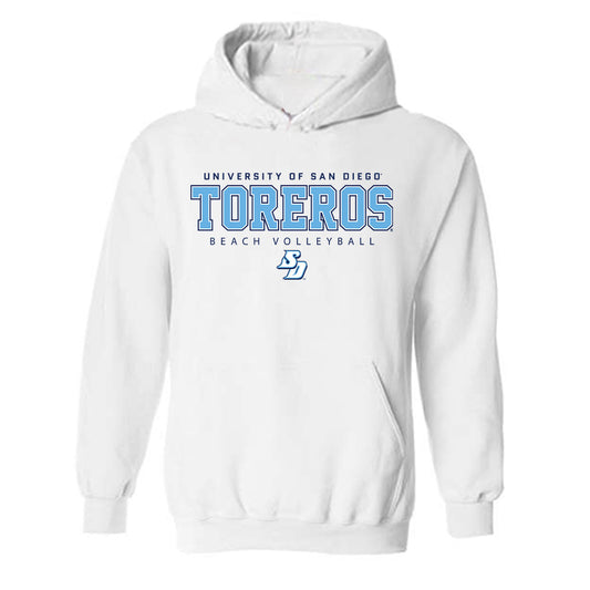 San Diego - NCAA Beach Volleyball : Kendra Duffey - Hooded Sweatshirt-0