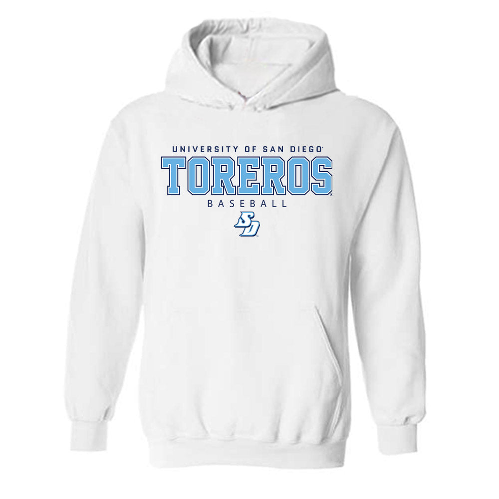 San Diego - NCAA Baseball : Tanner Kern - Hooded Sweatshirt-0