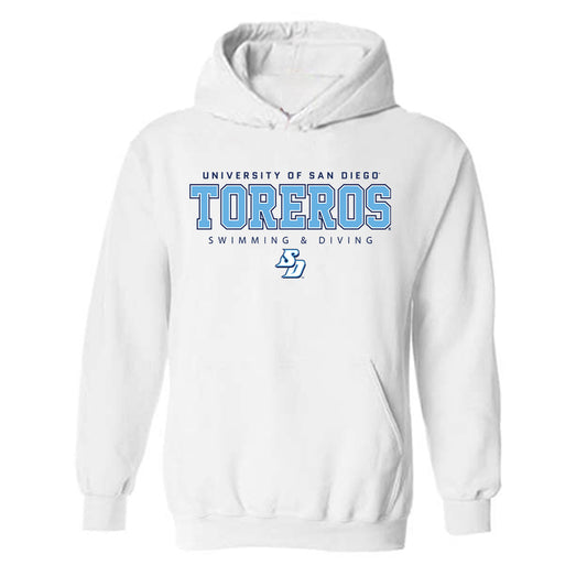 San Diego - NCAA Women's Swimming & Diving : Katie Miller - Hooded Sweatshirt-0