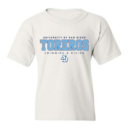 San Diego - NCAA Men's Swimming & Diving : Gwendolyn Smith - Youth T-Shirt-0
