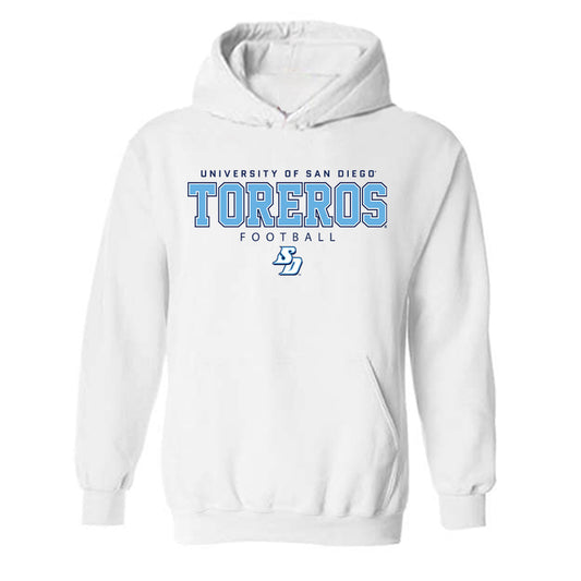 San Diego - NCAA Football : Jonathan Sharp - Hooded Sweatshirt-0