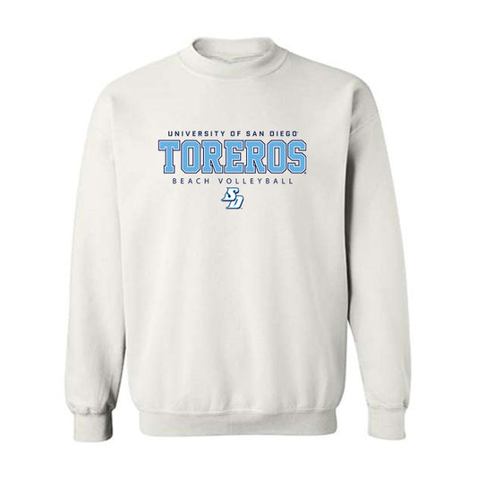 San Diego - NCAA Beach Volleyball : Kendra Duffey - Crewneck Sweatshirt-0