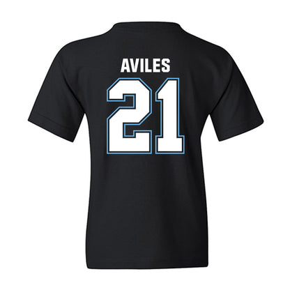 San Diego - NCAA Men's Basketball : Alejandro Aviles - Youth T-Shirt-1