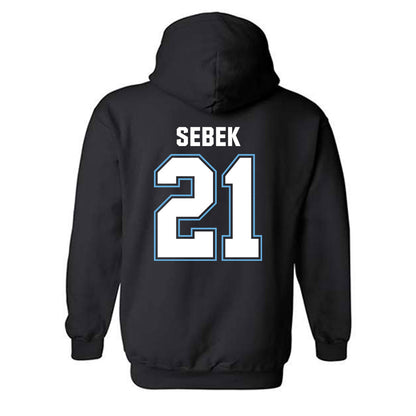 San Diego - NCAA Baseball : Caleb Sebek - Hooded Sweatshirt-1