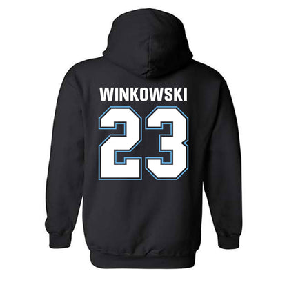 San Diego - NCAA Men's Basketball : Piotr Winkowski - Hooded Sweatshirt-1