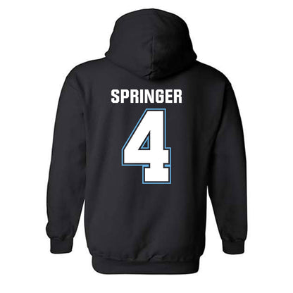 San Diego - NCAA Baseball : Gabe Springer - Hooded Sweatshirt-1