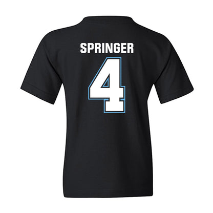 San Diego - NCAA Baseball : Gabe Springer - Youth T-Shirt-1
