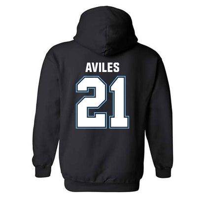 San Diego - NCAA Men's Basketball : Alejandro Aviles - Hooded Sweatshirt-1