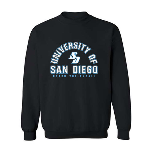 San Diego - NCAA Beach Volleyball : Kendra Duffey - Crewneck Sweatshirt-0