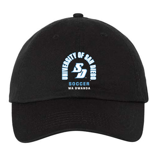 San Diego - NCAA Men's Soccer : Lucien Wa Bwanda - Dad Hat-0