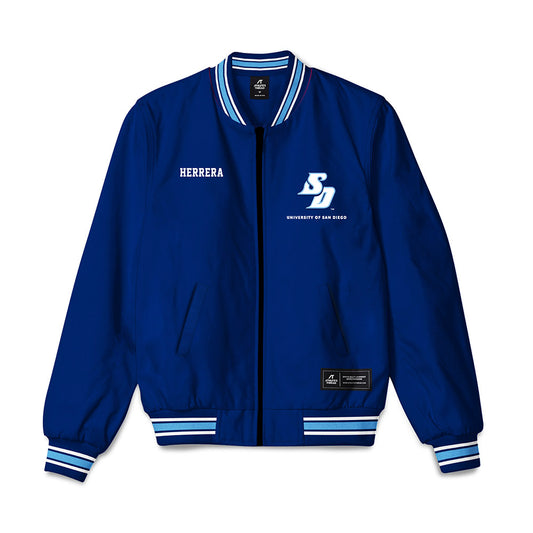 San Diego - NCAA Men's Golf : Connor Herrera - Bomber Jacket-0