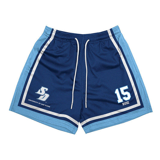 San Diego - NCAA Women's Basketball : Eva Ruse - Shorts-0