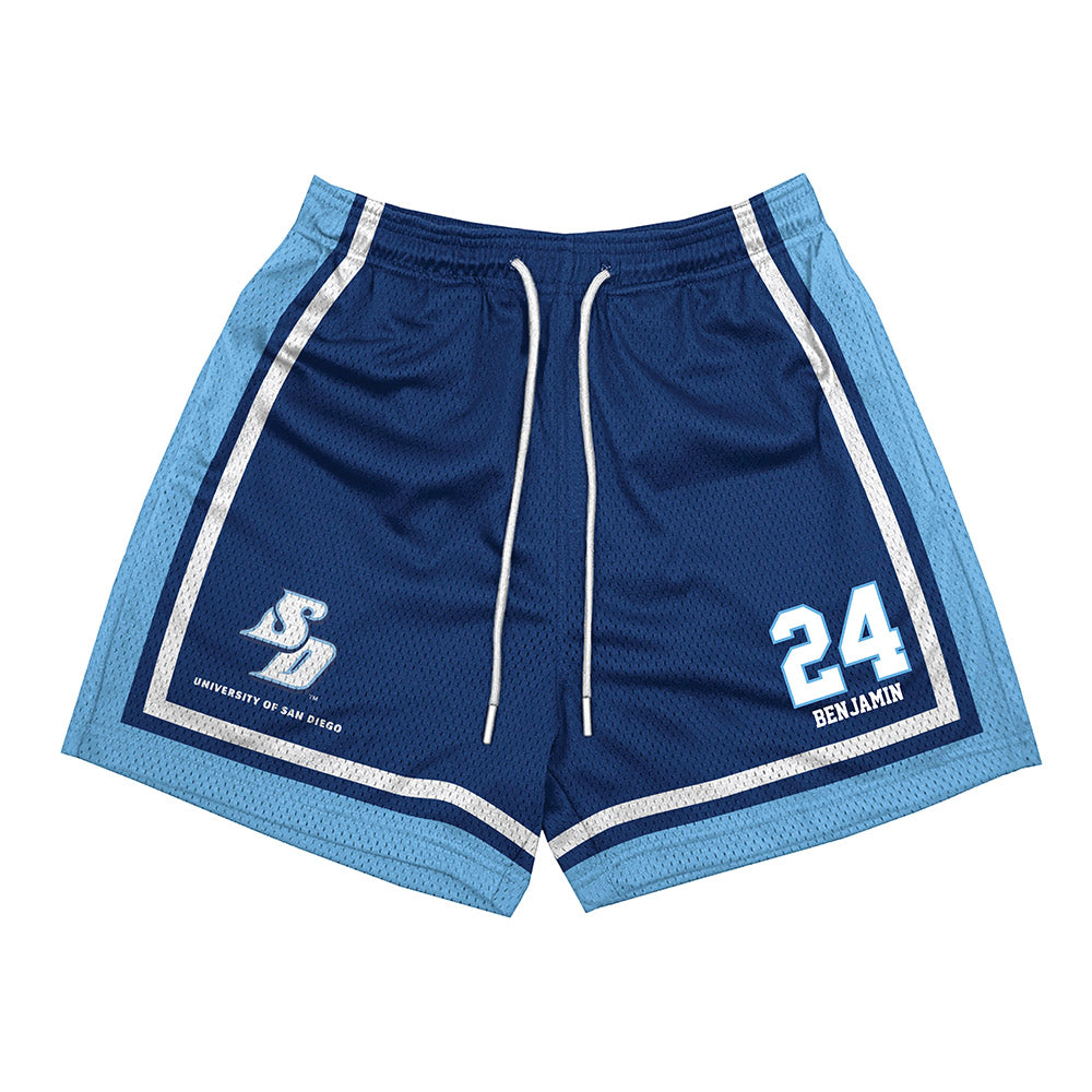 San Diego - NCAA Men's Basketball : Brandon Benjamin - Shorts-0