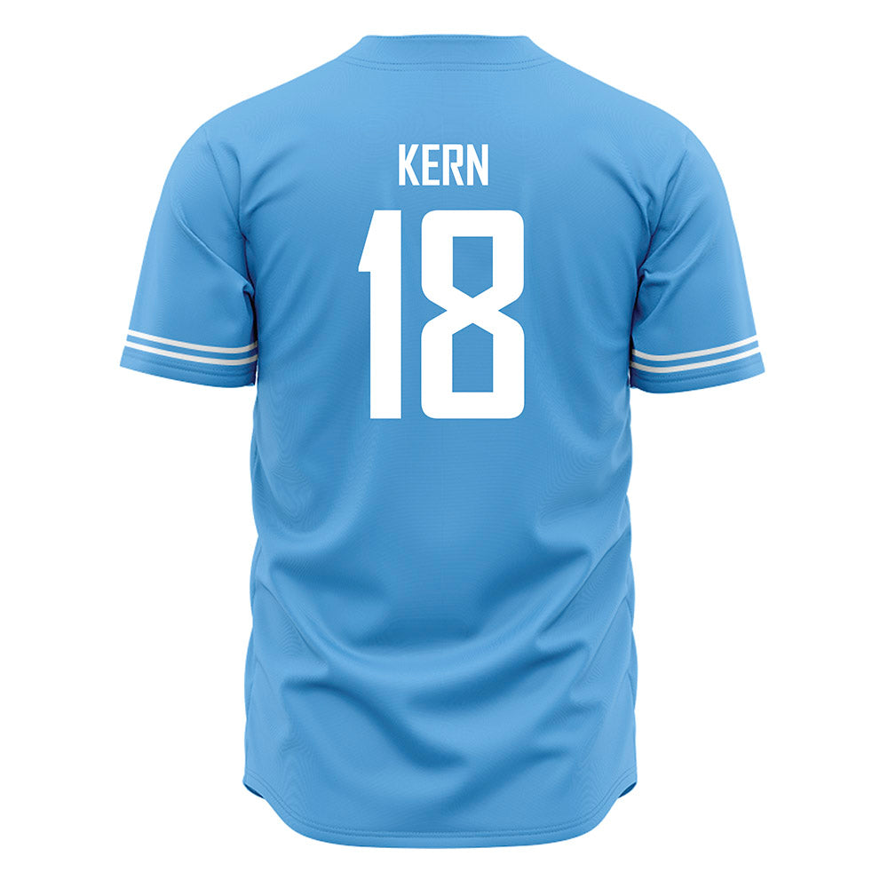 San Diego - NCAA Baseball : Tanner Kern - Blue Jersey-1